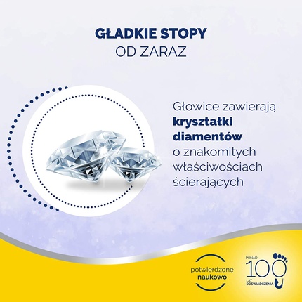 Насадки для педикюра Scholl Diamond, 2 шт.