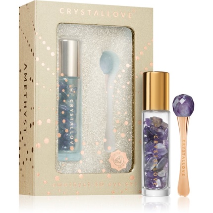 Набор для Контура Глаз Crystalove Golden Amethyst