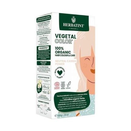 Порошок Herbatint Organic Neutral Cassia Powder Vegetal Colour