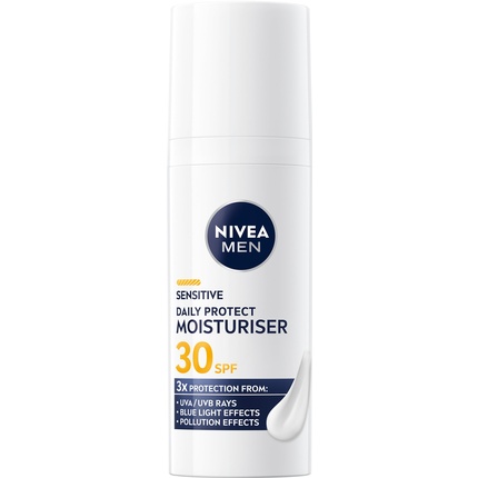 Увлажняющее средство Nivea Sensitive Daily Protect Spf30
