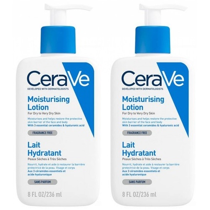 Набор увлажняющего молочка CeraVe