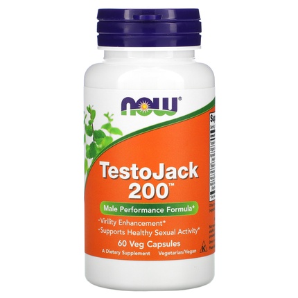 TestoJack 200 Extra Strength Now Foods