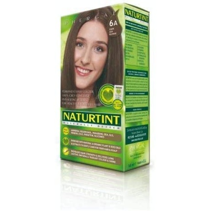 Стойкая краска для волос Naturtint 6A Темный блонд пепельный