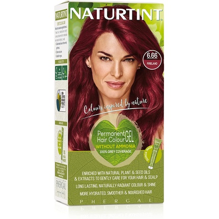 Стойкая краска для волос Naturtint 6.66 Fireland