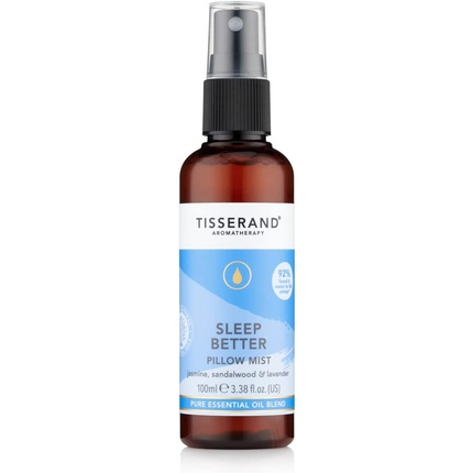 Спрей для подушки Tisserand Sleep Better с эфирными маслами лаванды, жасмина и сандала