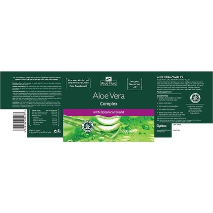 Juice Aloe Pura Optima Aloe Vera Complex