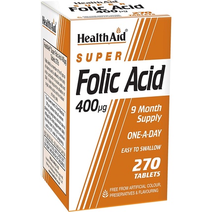 Фолиевая кислота таблетки Health Aid