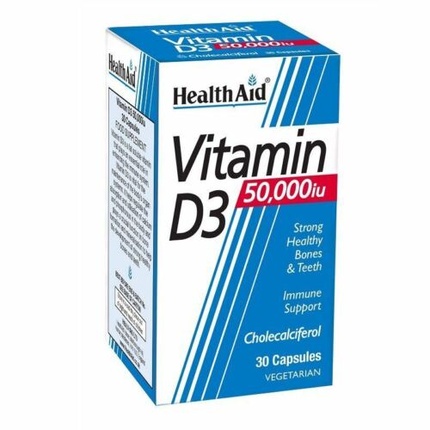 Капсулы Health Aid Витамин D3 50 000 МЕ