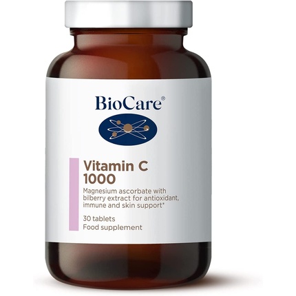 Таблетки Biocare Витамин C 1000 с экстрактом черники