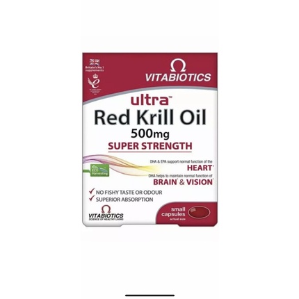 Омега-3 Жирные Кислоты Vitabiotics Масло Криля Супер Сила