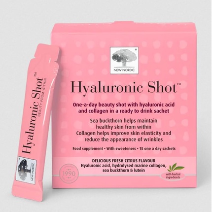 New Nordic Hyaluronic Shot с морским коллагеном, БАД