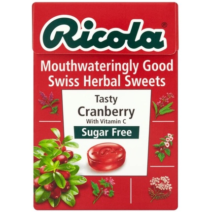Ricola Леденцы без сахара клюква