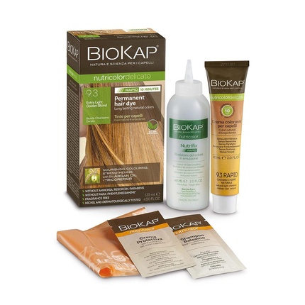 Краска для волос Biokap Extra Light Golden Blonde 9.3