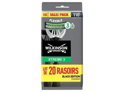 Razor Wilkinson Black Edition Comfort 3 Blade