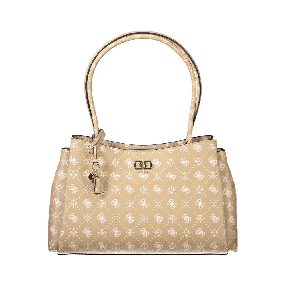 Сумка Guess Shoes Бежевая Полиуретан Женская