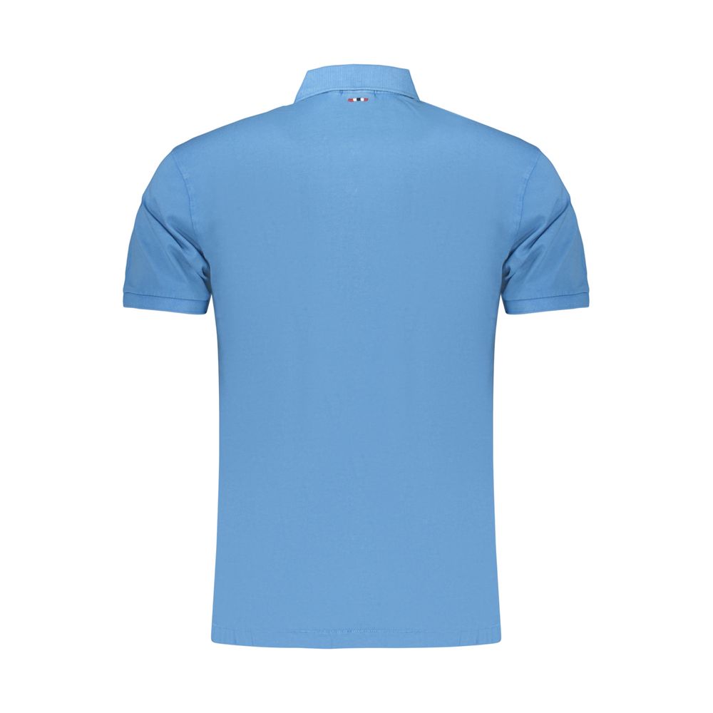 Polo Shirt Napapijri Azzurro Cotton Men