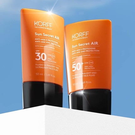 Face Fluid Korff Sun Secret SPF50+ Air Ultralight