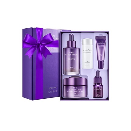Подарочный набор Missha Time Revolution Night Repair Ampoule and Cream