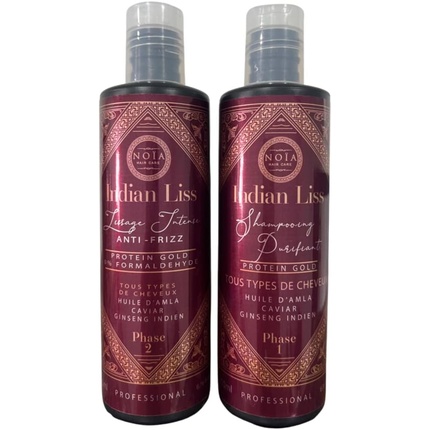 Протеиновое средство Noia Indian Liss Protein Gold Amla Caviar Ginseng