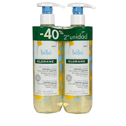 Gentle Cleansing Gel Set Klorane