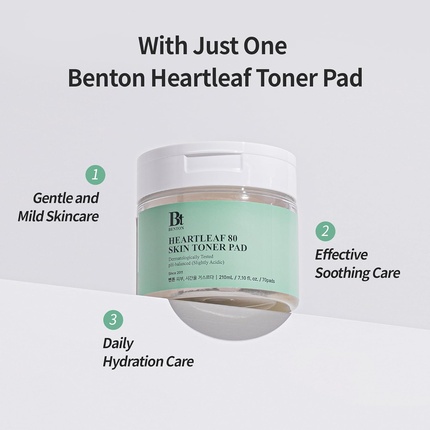 Пэды для лица Benton Skin Texturizing Exfoliating Dual Embossed Face Peel Pads