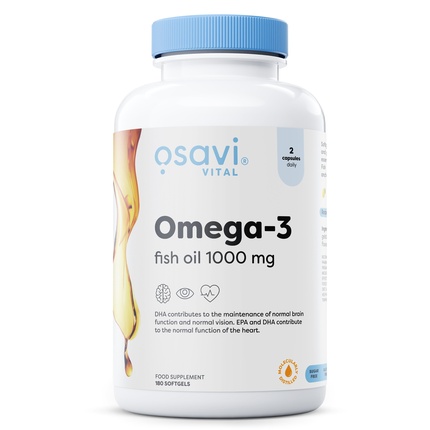 Fish Oil Softgels Osavi 1000mg