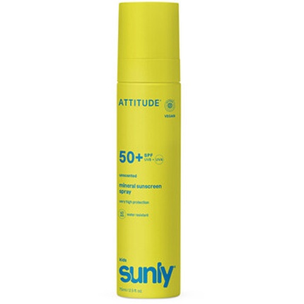 Минеральный спрей SPF 50 Attitude Sunly