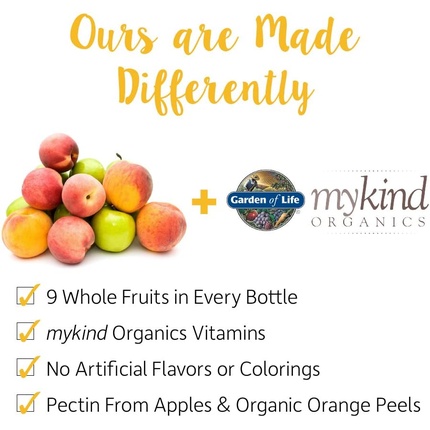 Веганские витамины-мармеладки Garden Of Life Mykind Prenatal Multi