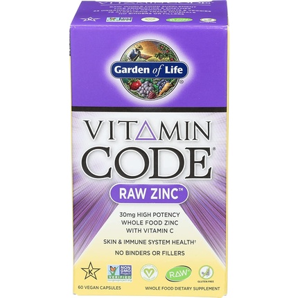 Витамин Code Raw Zinc Garden Of Life Капсулы