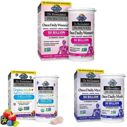 Пробиотик Garden Of Life Once Daily Women's, 30 вегетарианских капсул