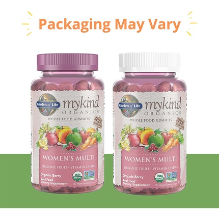 Веганские мармеладные капли Mykind Women's Multi от Garden Of Life