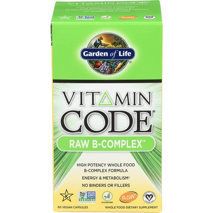Vegan Capsules Garden Of Life Vitamin Code Raw B Complex