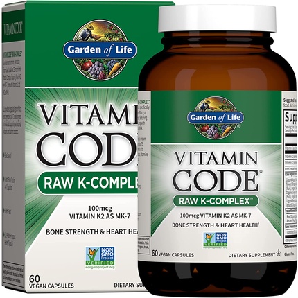 Vegan Capsules Garden Of Life Vitamin Code Raw Kcomplex