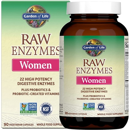 Овощные капсулы Garden Of Life Raw Enzymes Women