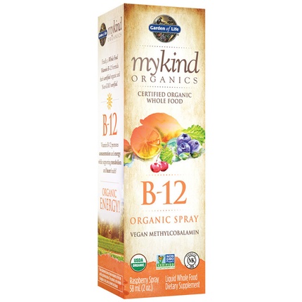 Mykind B12 Spray Raspberry Garden Of Life