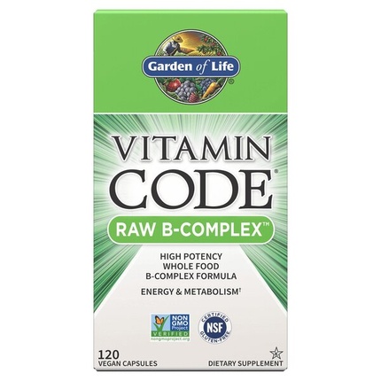 Витаминный комплекс Vitamin Code Raw B-complex от Garden Of Life