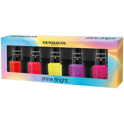 Набор лаков для ногтей Dermacol Shine Bright Set