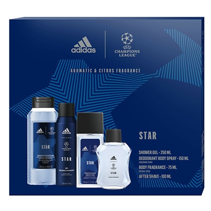 Набор после бритья Adidas Champions League Star Edition