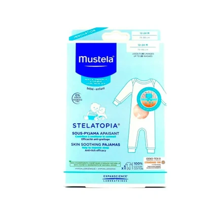 Антиаллергенная пижама Mustela Stelatopia для успокоения кожи