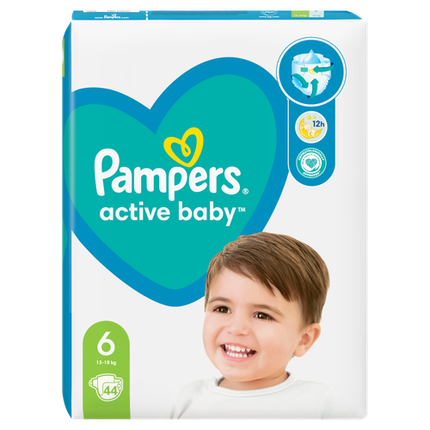 Подгузники Pampers Active Baby