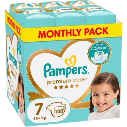 Подгузники Pampers Premium Care Mega Размер 7