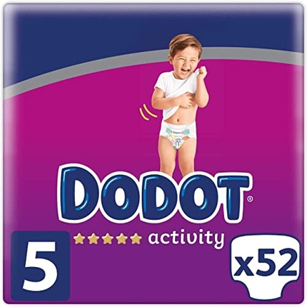 Подгузники T5 52шт Dodot