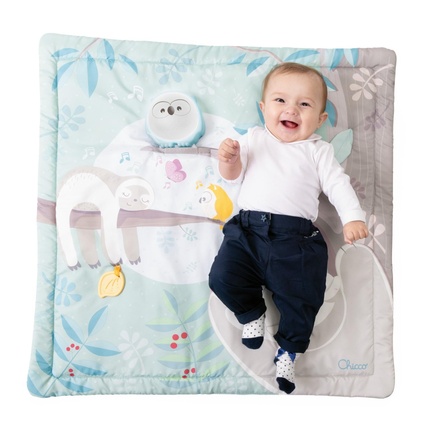 Игровой коврик Chicco 2-в-1 Игровой коврик с электронной панелью, светом и звуками