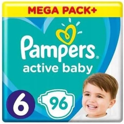 Подгузники Pampers Active Baby