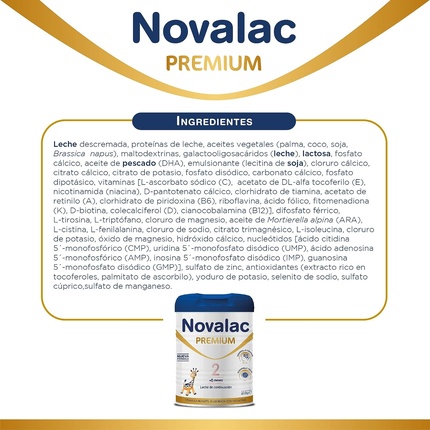 Детская смесь Novalac Novalac Premium 2