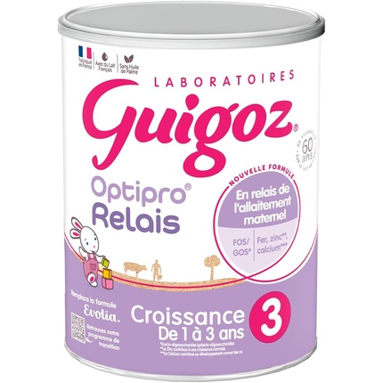 Growth Milk Guigoz Optipro Relais 3rd Age