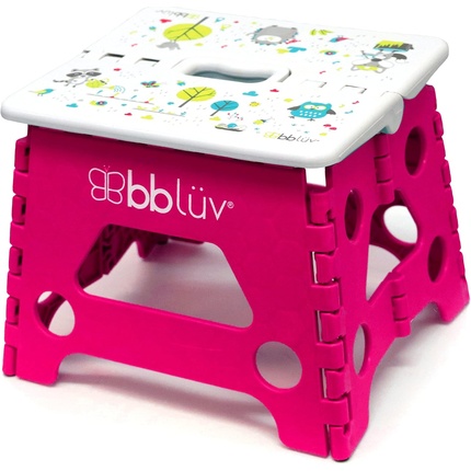 Step Safe One-Hand Folding Step Stool Bbluv