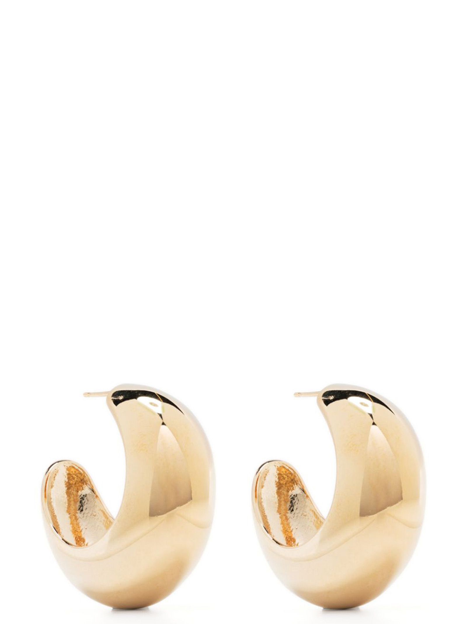 Золотые серьги из латуни Isabel Marant