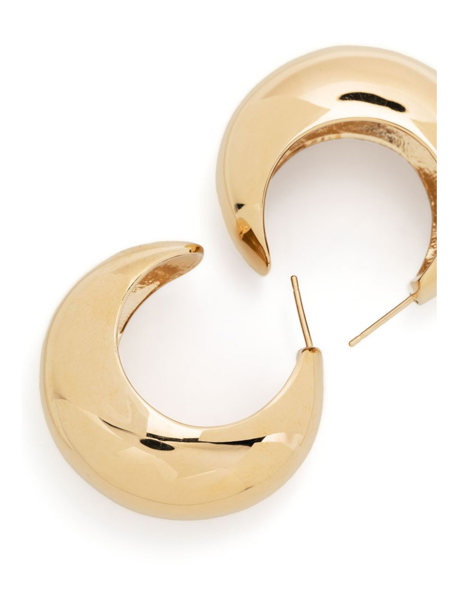 Золотые серьги из латуни Isabel Marant