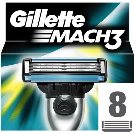 Лезвия Gillette Mach3